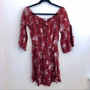 American Eagle Outfitters Off-Shoulder Dress